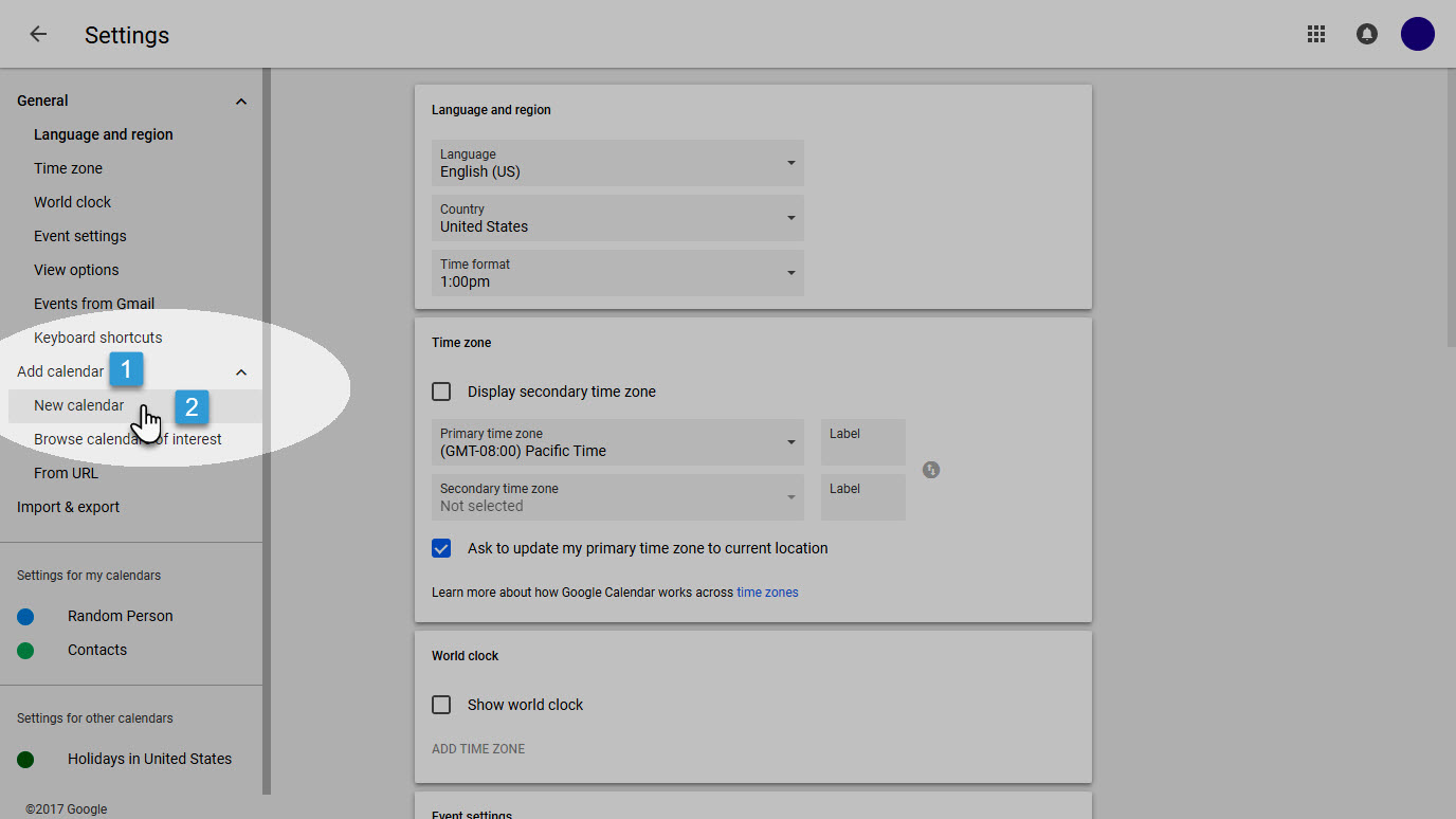 Church Websites Calendar How To Create A Google Calendar For Use On 